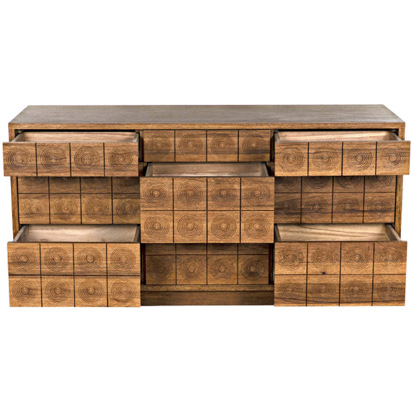 Home Fashion Vector Sideboard Dark Walnut