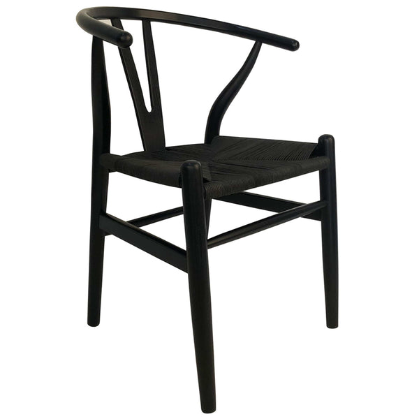 home fashion Ventana Dining Chair Black Set of 2