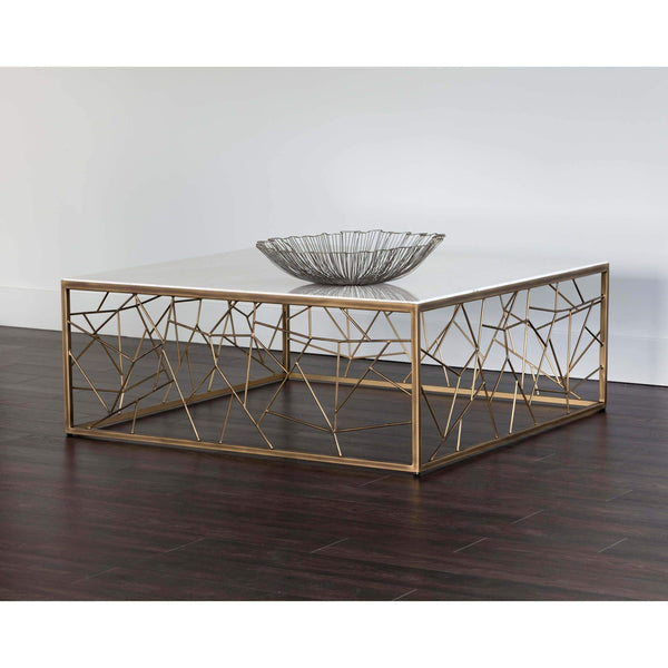 Home Fashion Vero Coffee Table Rustic Bronze