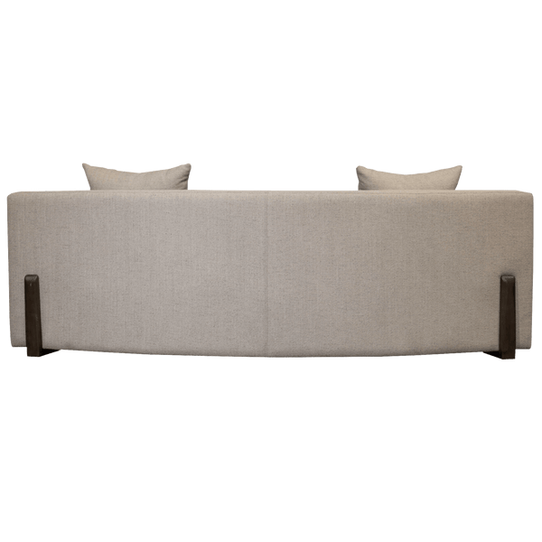 Home Fashion Walker Armless Sofa Timbali Tan