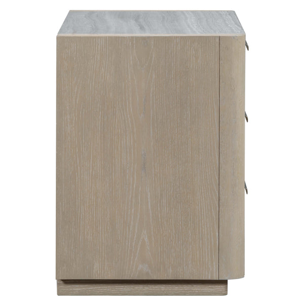 Home Fashion Warner Nightstand Light Limestone