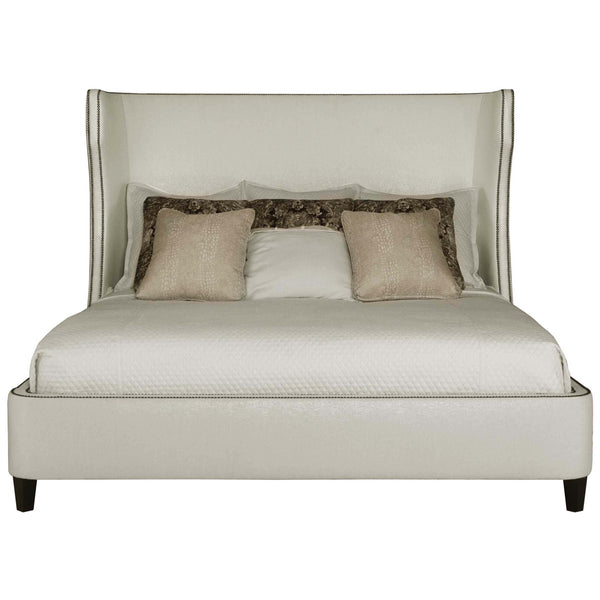 Home Fashion Wheeling Upholstered Bed King