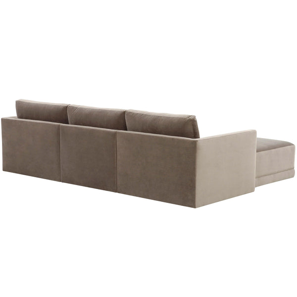 Home Fashion Willow Modular Sectional Taupe