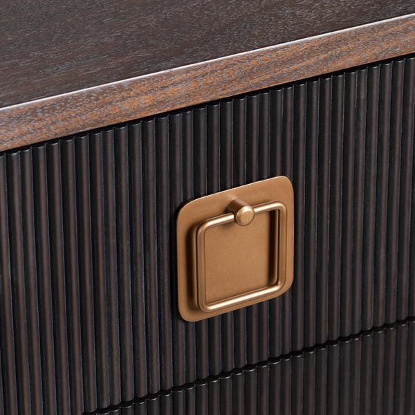 Home Fashion Worthington 3 Drawer Chest Black