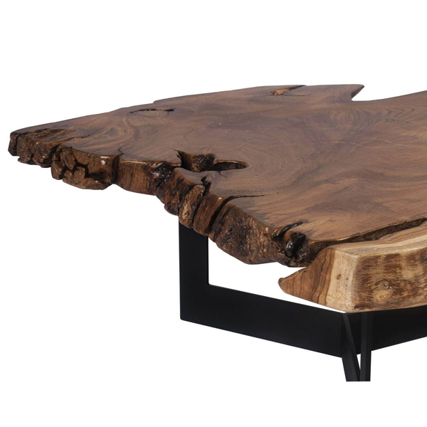 Home Fashion Wyatt Coffee Table Warm Brown
