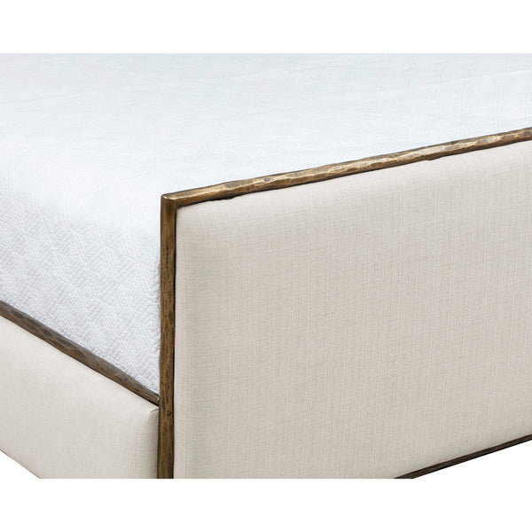 Home Fashion Yasmine King Bed Zenith Alabaster