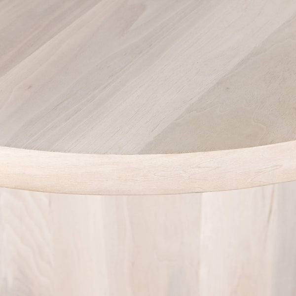 Home Fashion Hudson Round Dining Table Ashen Walnut By Four Hands