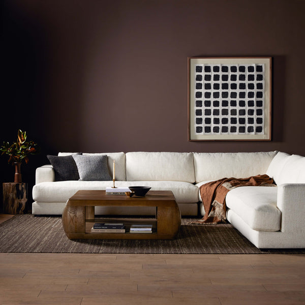Home Fashion Hutton 3 Piece Sectional Omari Natural By Four Hands