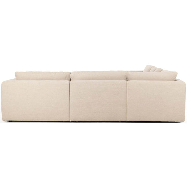 Home Fashion Ingel 5 Piece Sectional Antwerp Taupe By Four Hands