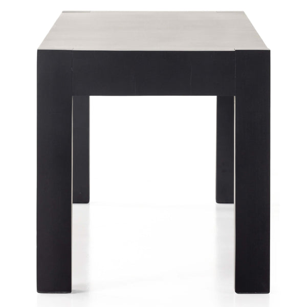 Home Fashion Isador 68.5" Dining Bench Black Wash Poplar By Four Hands