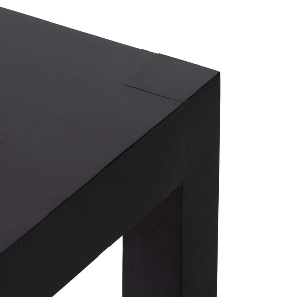 Home Fashion Isador 68.5" Dining Bench Black Wash Poplar By Four Hands