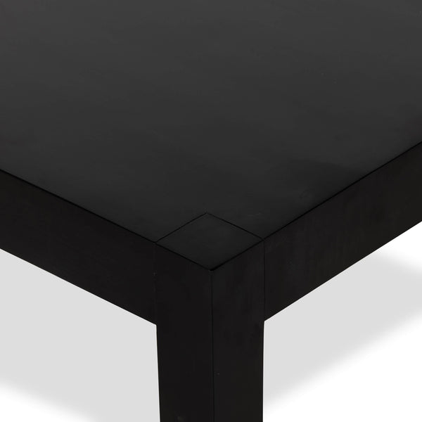 Home Fashion Isador 96" Dining Table Black Wash By Four Hands