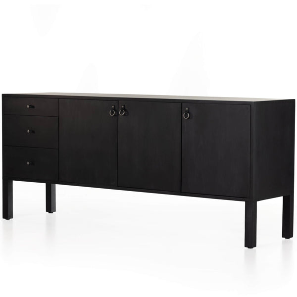 home fashion Isador Sideboard Black Wash Poplar by Four Hands