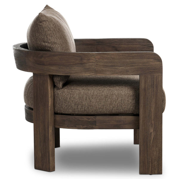 Home Fashion Jackson Outdoor Chair Ellor Brown By Four Hands