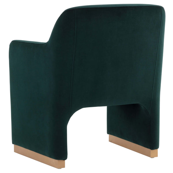 Home Fashion Jaime Dining Chair Dark Emerald Set Of 2