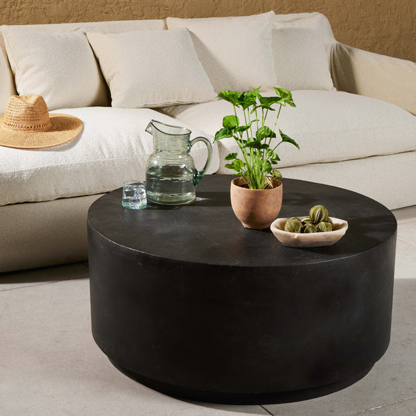 Home Fashion Javi Outdoor Coffee Table Aged Grey By Four Hands