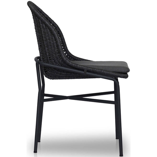 Home Fashion Jericho Outdoor Dining Chair Vintage Coal Set Of 2 By Four Hands