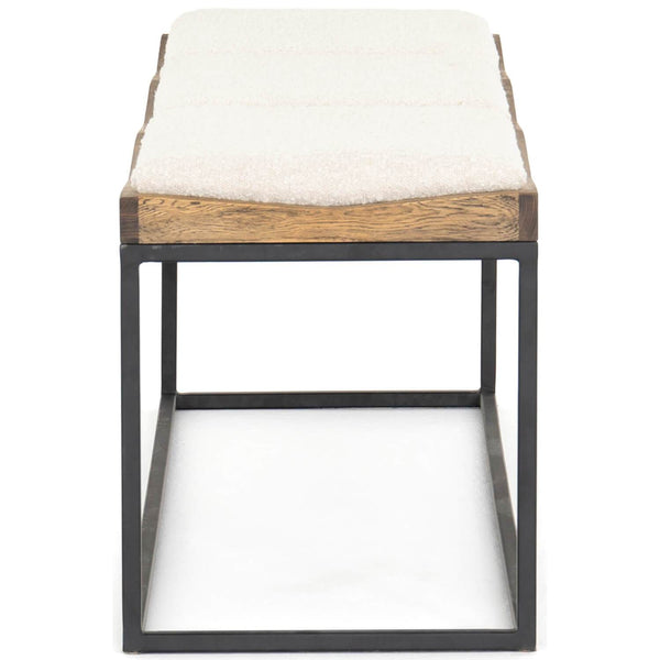 Home Fashion Josephine Bench Knoll Natural By Four Hands