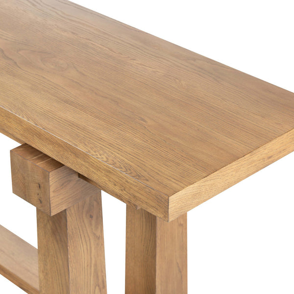 Home Fashion Josette Console Table Honey Oak By Four Hands