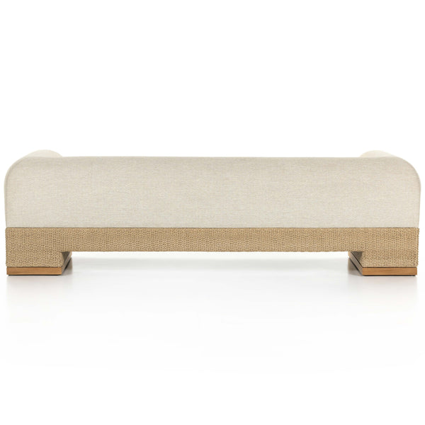 Home Fashion Joss 106" Outdoor Sofa Natural Teak By Four Hands