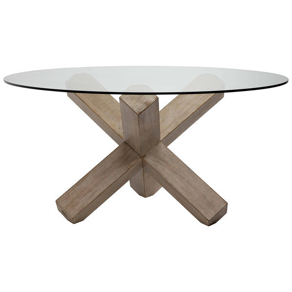 home fashion Judy Round Dining Table Light Warm Wash