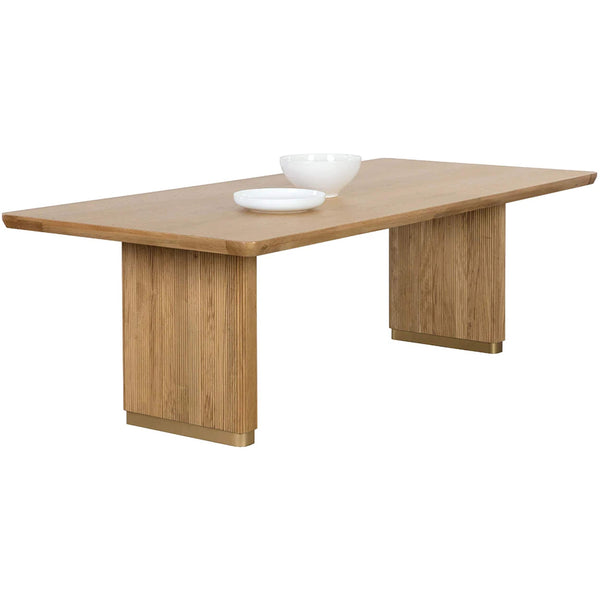 Home Fashion Kalla Rectangular Dining Table Natural