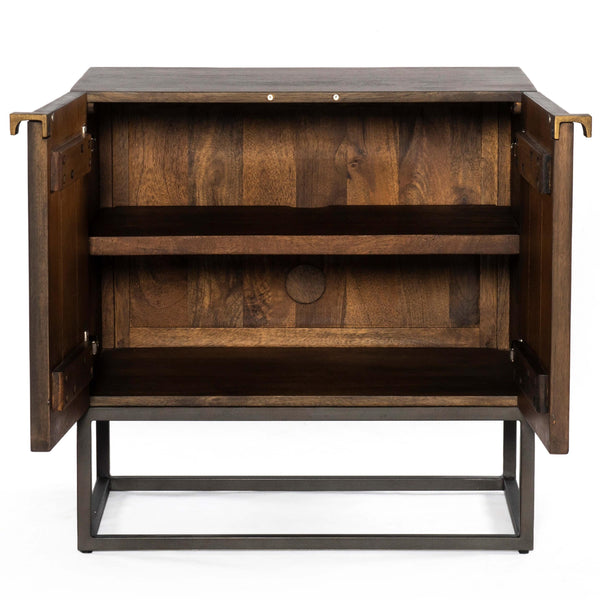 Home Fashion Kelby Cabinet Nightstand Vintage Brown By Four Hands