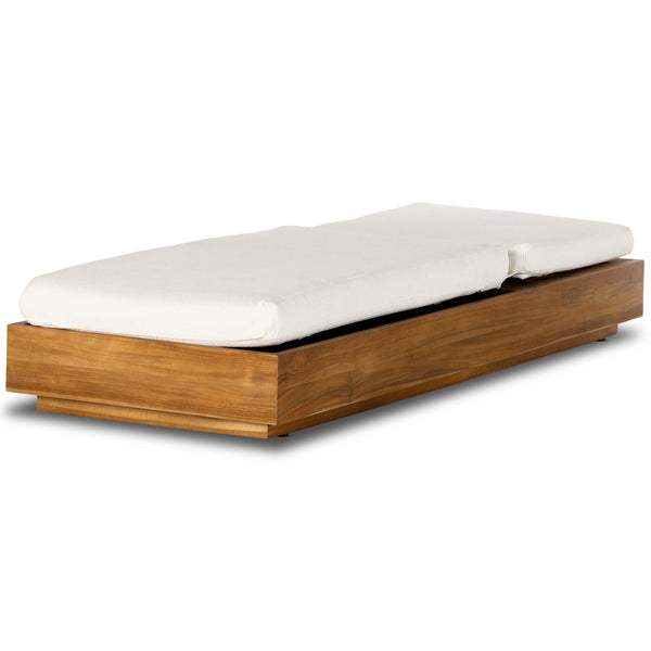 Home Fashion Kinta Outdoor Chaise Faye Cream By Four Hands