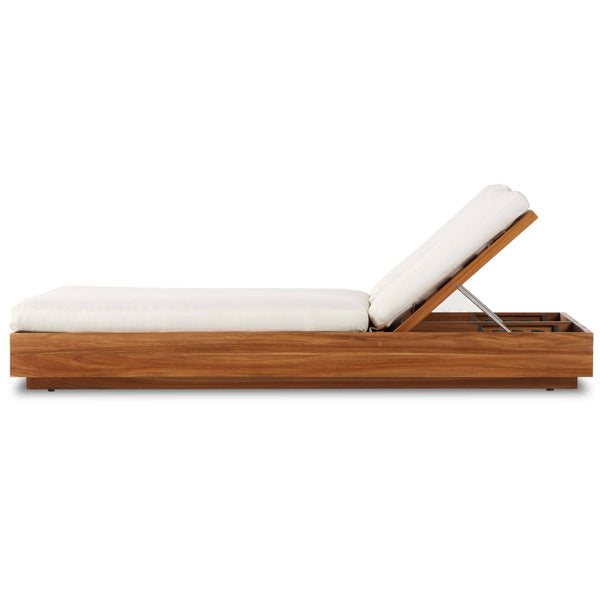 Home Fashion Kinta Outdoor Double Chaise Faye Cream By Four Hands