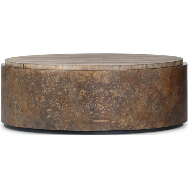 Home Fashion Kipp Coffee Table Burnt Bleached Oak By Four Hands