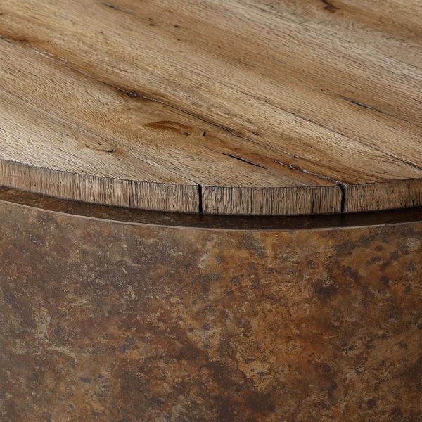 Home Fashion Kipp Coffee Table Burnt Bleached Oak By Four Hands