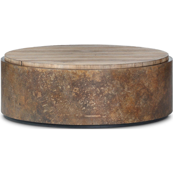 home fashion Kipp Coffee Table Burnt Bleached Oak by Four Hands