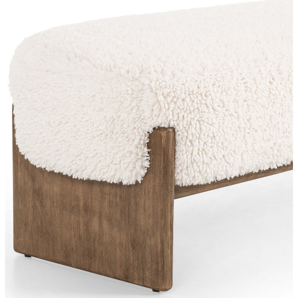 Home Fashion Kirby Bench Andes Natural By Four Hands