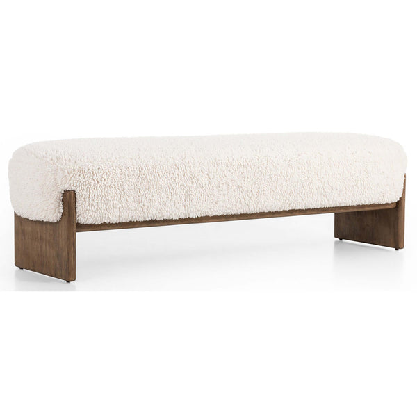 home fashion Kirby Bench Andes Natural by Four Hands