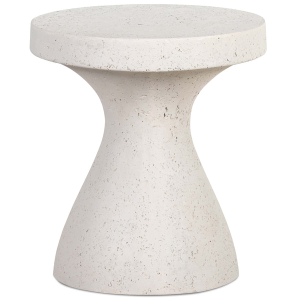 home fashion Koda Outdoor End Table Textured Grey by Four Hands