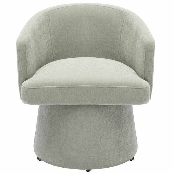 Home Fashion Kristen Rolling Desk Chair Light Green
