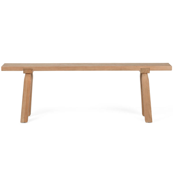 Home Fashion Lahana Accent Bench Natural Elm By Four Hands