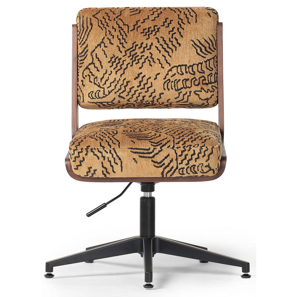 Home Fashion Landon Desk Chair Balkan Ochre By Four Hands