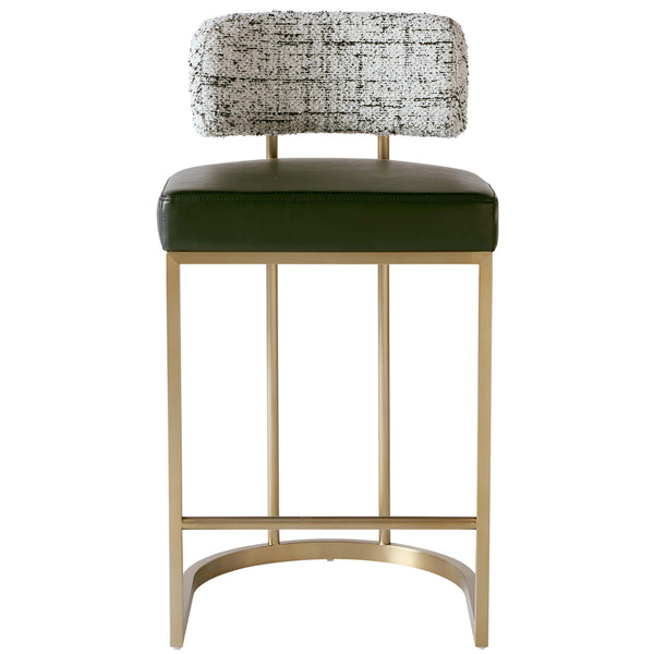 Home Fashion Larissa Bar & Counter Stool Bravo Black/Halton Birch