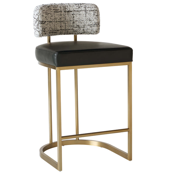 home fashion Larissa Bar & Counter Stool Bravo Black/Halton Birch
