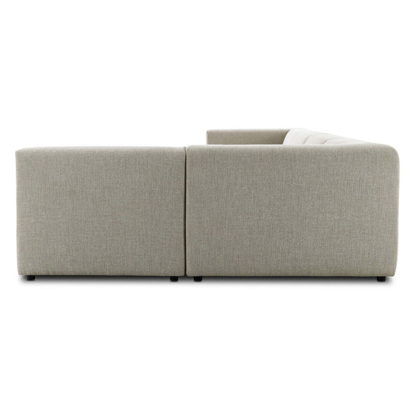 Home Fashion Lawndale 5 Piece Sectional Napa Sandstone By Four Hands