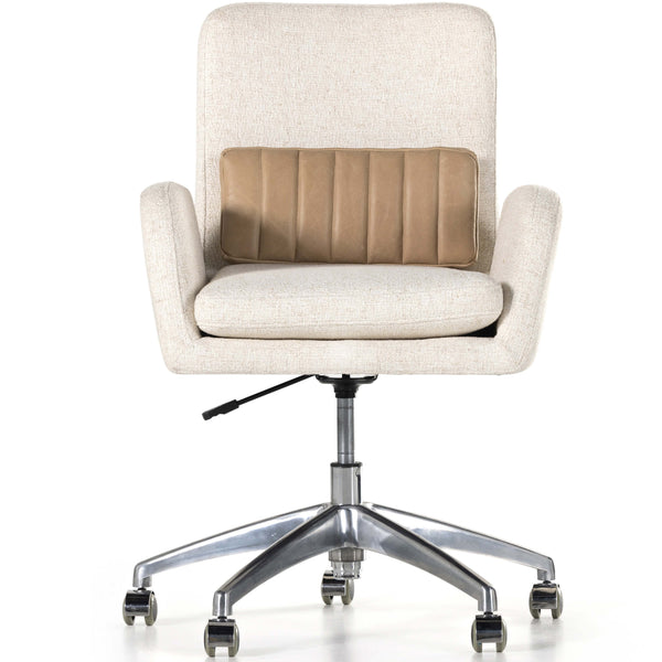 Home Fashion Leda Desk Chair Omari Natural By Four Hands