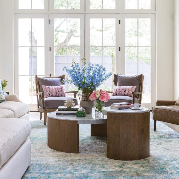 Home Fashion Lennon Chair Imperial Mist By Four Hands