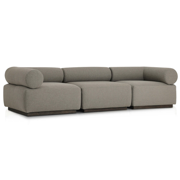 Home Fashion Lenox 3 Piece Outdoor Sectional Alessi Fawn By Four Hands