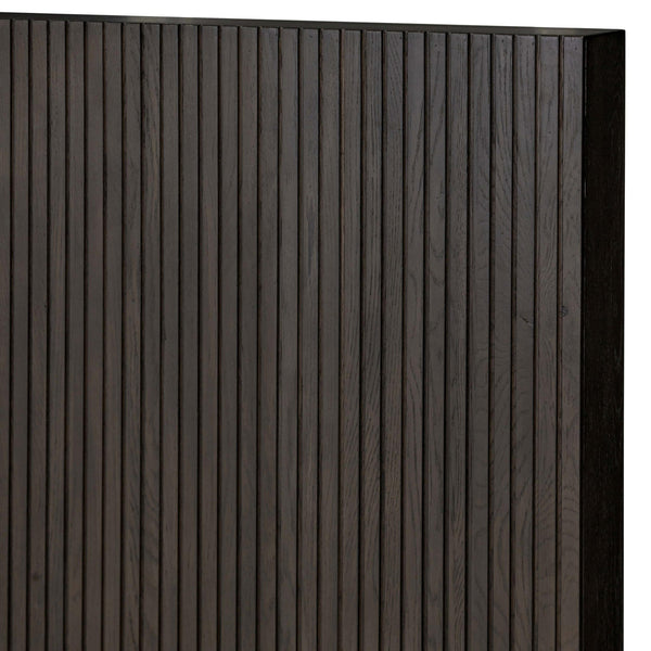 Home Fashion Leo King Bed Smoked Black By Four Hands
