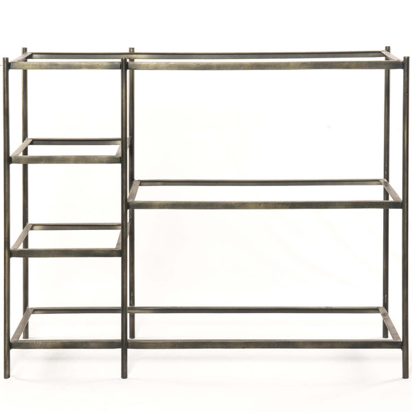Home Fashion Lily Console Table Hammered Grey By Four Hands