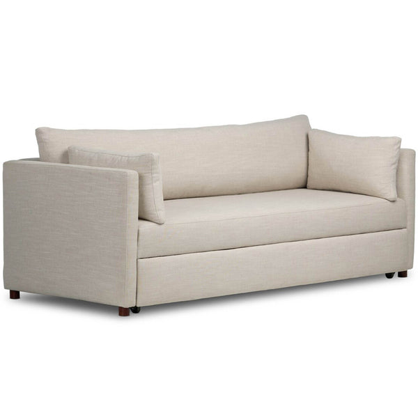 Home Fashion Lincoln Sleeper Sofa Savoy Parchment By Four Hands