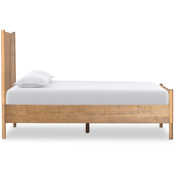 Home Fashion Liza Bed Vintage Natural By Four Hands