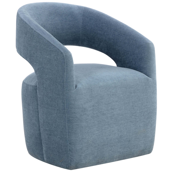 home fashion Lloret Wheeled Dining Chair Danny Iceberg Set of 2