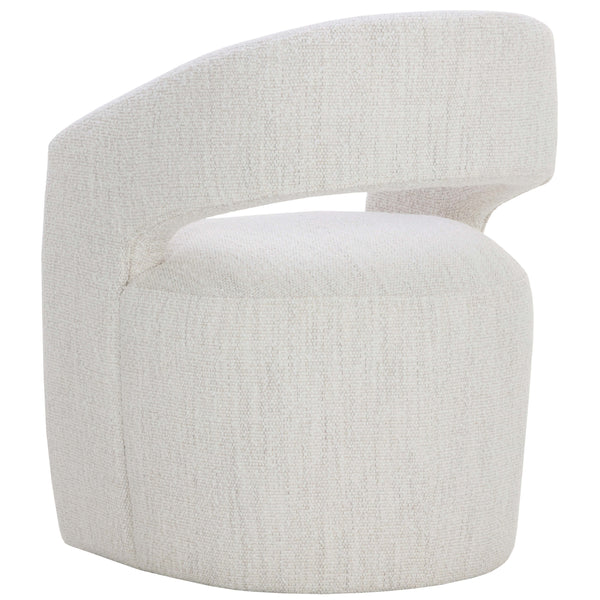 Home Fashion Lloret Wheeled Dining Chair Merino Pearl Set Of 2